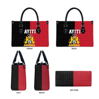Afro-Haitians Empire of Haiti 1804-1806 Leather Bag Fleur-De-Lis Veves Motif - Wonder Print Shop