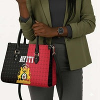 Afro-Haitians Empire of Haiti 1804-1806 Leather Bag Fleur-De-Lis Veves Motif - Wonder Print Shop