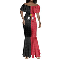 Afro-Haitians Empire of Haiti 1804-1806 Mermaid Dress Fleur-De-Lis Veves Motif LT18