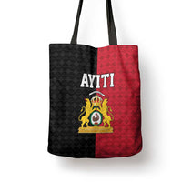 Afro-Haitians Empire of Haiti 1804-1806 Tote Bag Fleur-De-Lis Veves Motif - Wonder Print Shop