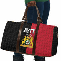 Afro-Haitians Empire of Haiti 1804-1806 Travel Bag Fleur-De-Lis Veves Motif - Wonder Print Shop