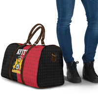 Afro-Haitians Empire of Haiti 1804-1806 Travel Bag Fleur-De-Lis Veves Motif - Wonder Print Shop