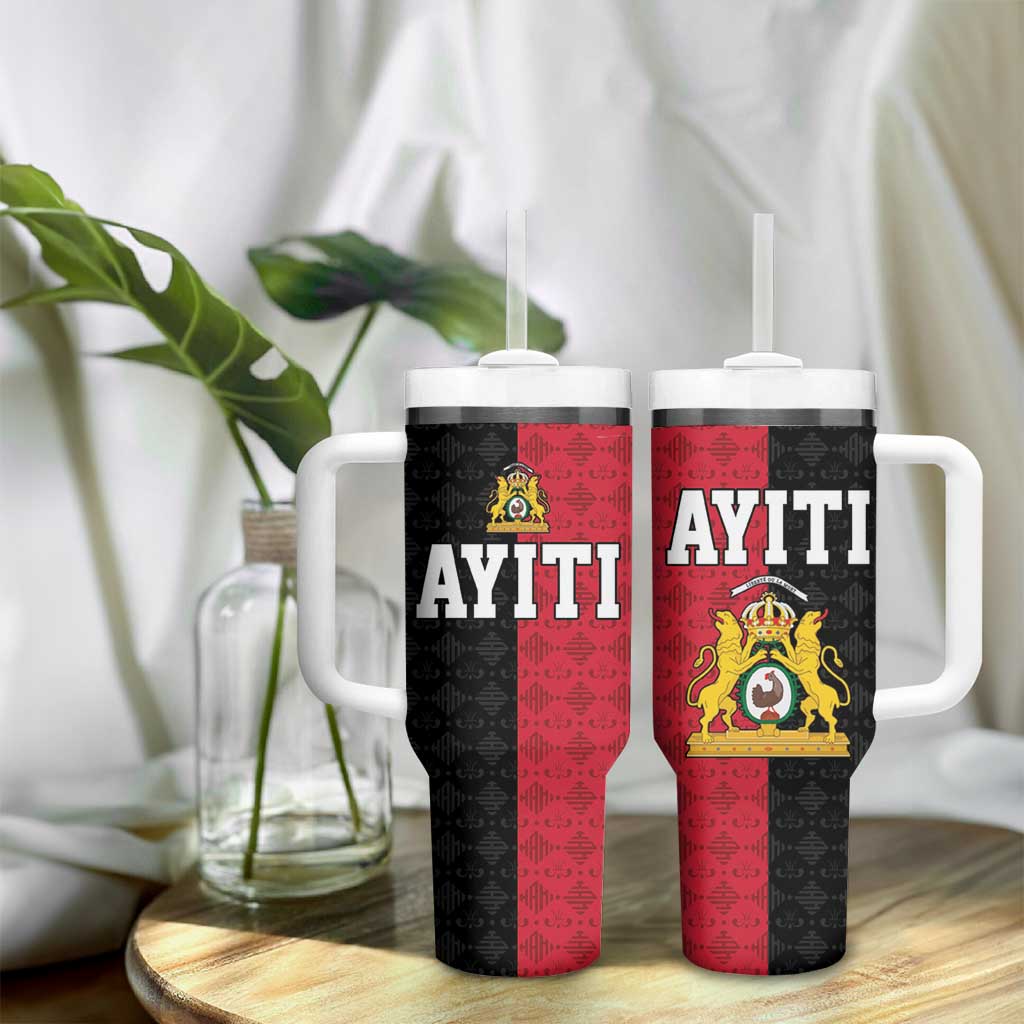 Afro-Haitians Empire of Haiti 1804-1806 Tumbler With Handle Fleur-De-Lis Veves Motif - Wonder Print Shop