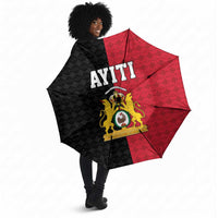 Afro-Haitians Empire of Haiti 1804-1806 Umbrella Fleur-De-Lis Veves Motif - Wonder Print Shop