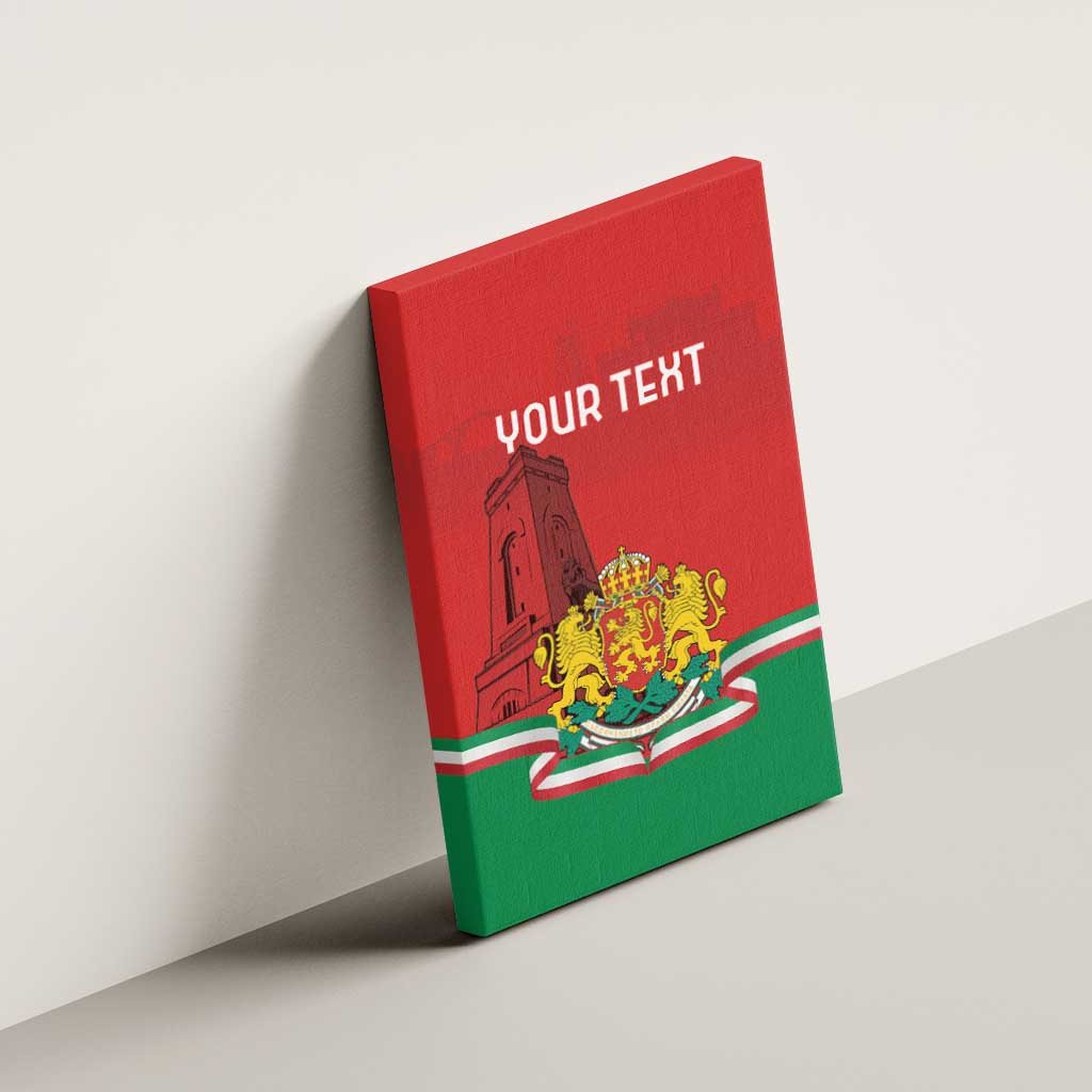 Personalized Bulgaria Liberation Day Canvas Wall Art Shipka Monument Unity Makes Strength