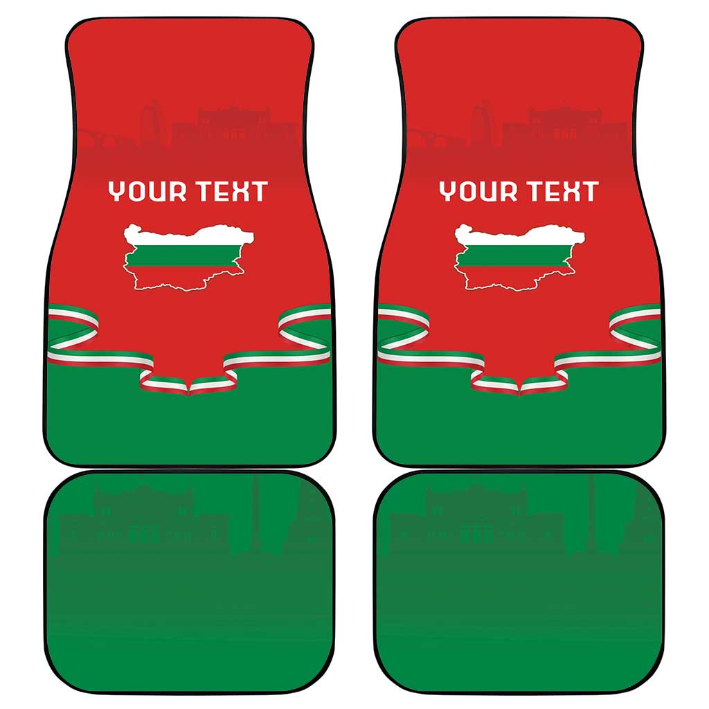 Personalized Bulgaria Liberation Day Car Mats Shipka Monument Unity Makes Strength