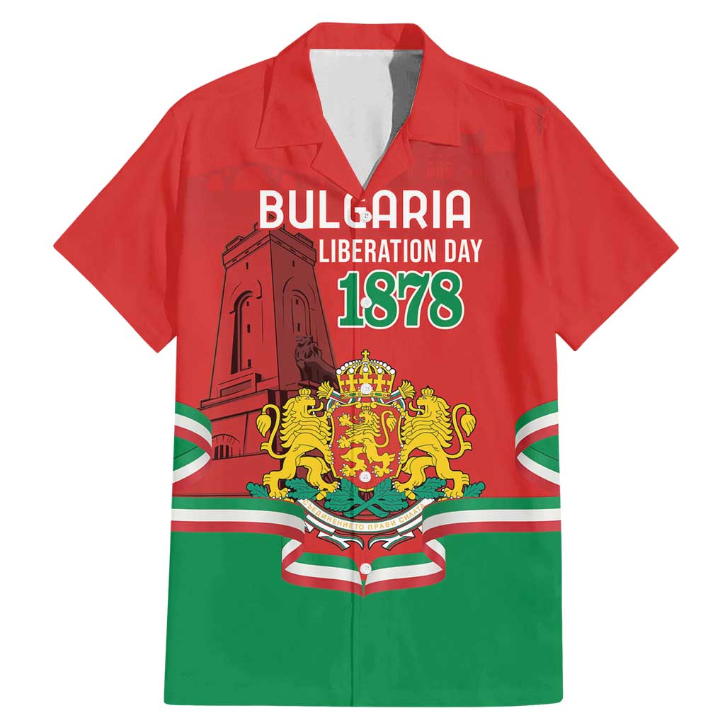 Personalized Bulgaria Liberation Day Family Matching Mermaid Dress and Hawaiian Shirt Shipka Monument Unity Makes Strength