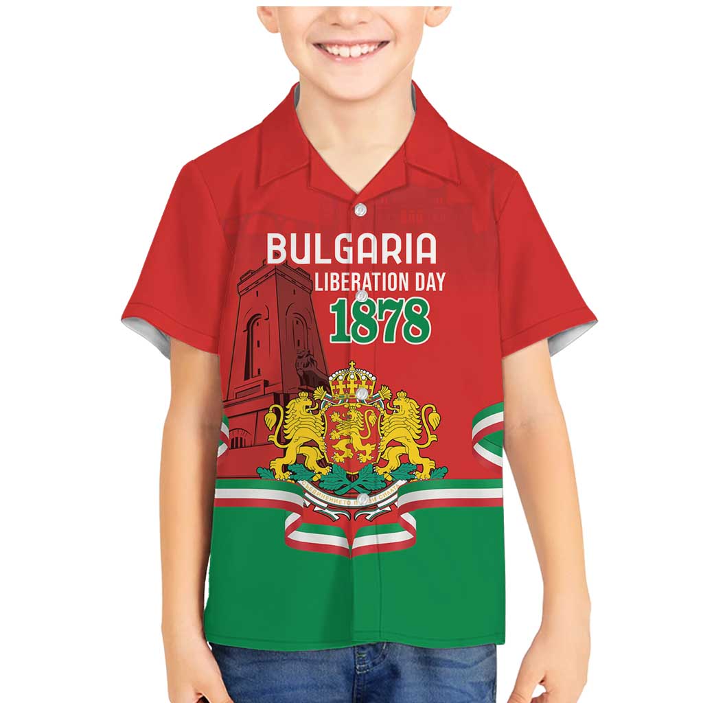 Personalized Bulgaria Liberation Day Family Matching Mermaid Dress and Hawaiian Shirt Shipka Monument Unity Makes Strength