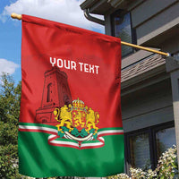 Personalized Bulgaria Liberation Day Garden Flag Shipka Monument Unity Makes Strength