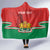 Personalized Bulgaria Liberation Day Hooded Blanket Shipka Monument Unity Makes Strength