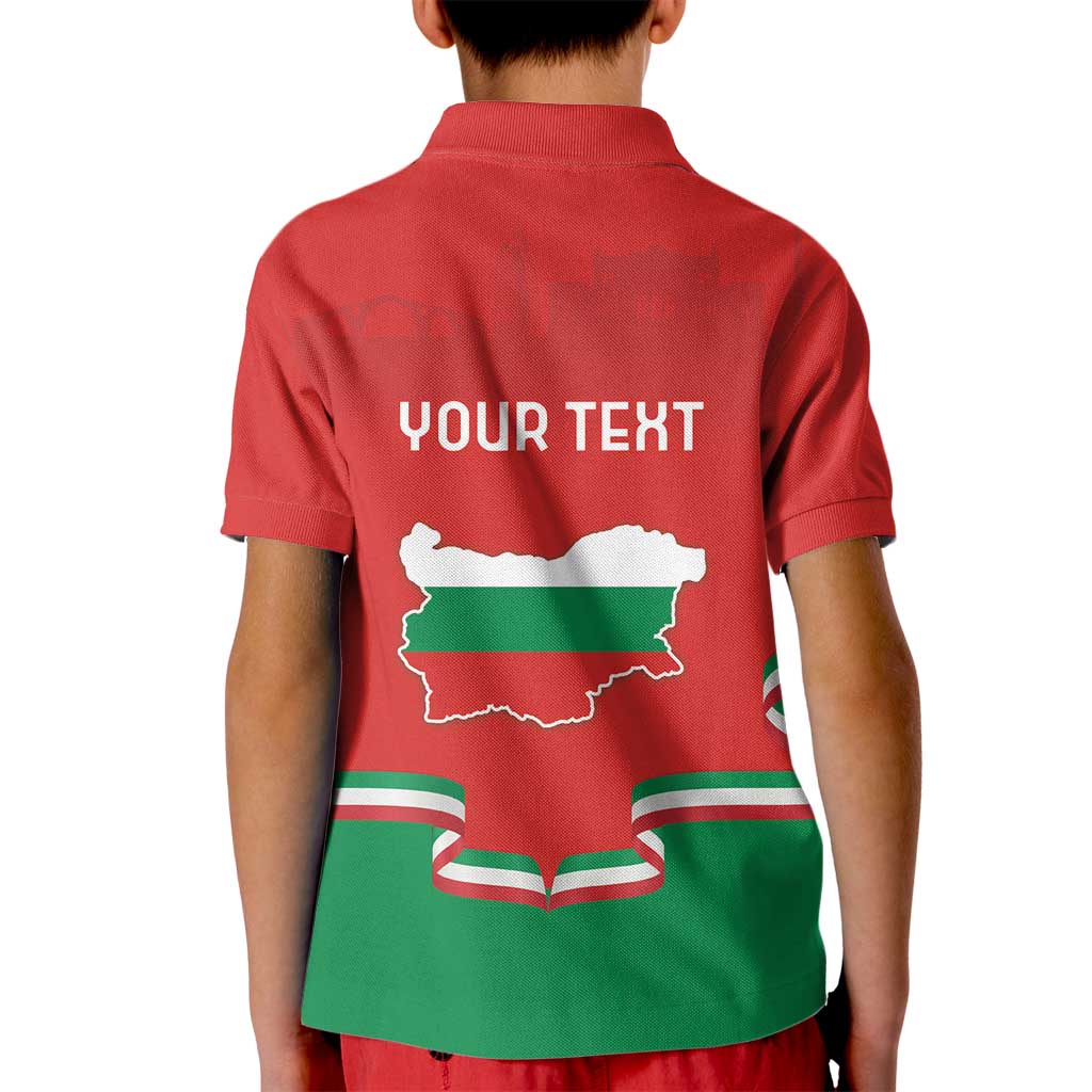 Personalized Bulgaria Liberation Day Kid Polo Shirt Shipka Monument Unity Makes Strength
