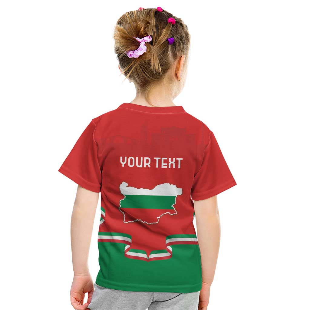Personalized Bulgaria Liberation Day Kid T Shirt Shipka Monument Unity Makes Strength