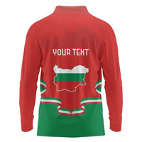 Personalized Bulgaria Liberation Day Long Sleeve Polo Shirt Shipka Monument Unity Makes Strength