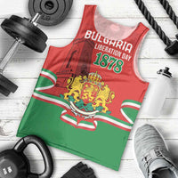 Personalized Bulgaria Liberation Day Men Tank Top Shipka Monument Unity Makes Strength