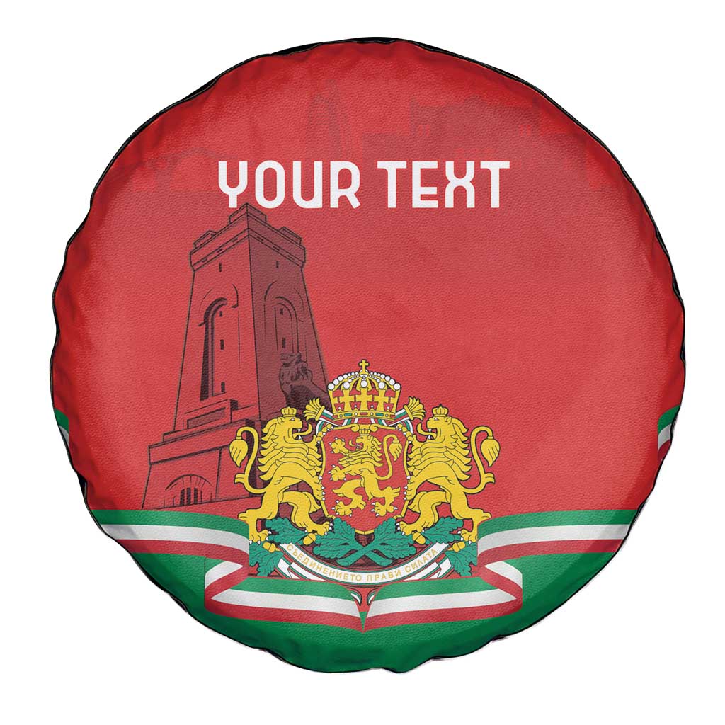 Personalized Bulgaria Liberation Day Spare Tire Cover Shipka Monument Unity Makes Strength - Wonder Print Shop