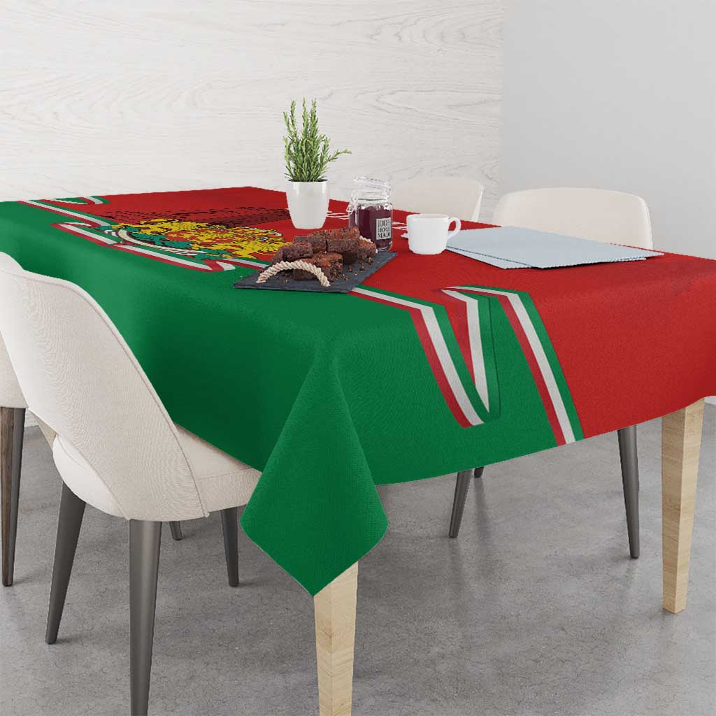 Personalized Bulgaria Liberation Day Tablecloth Shipka Monument Unity Makes Strength - Wonder Print Shop
