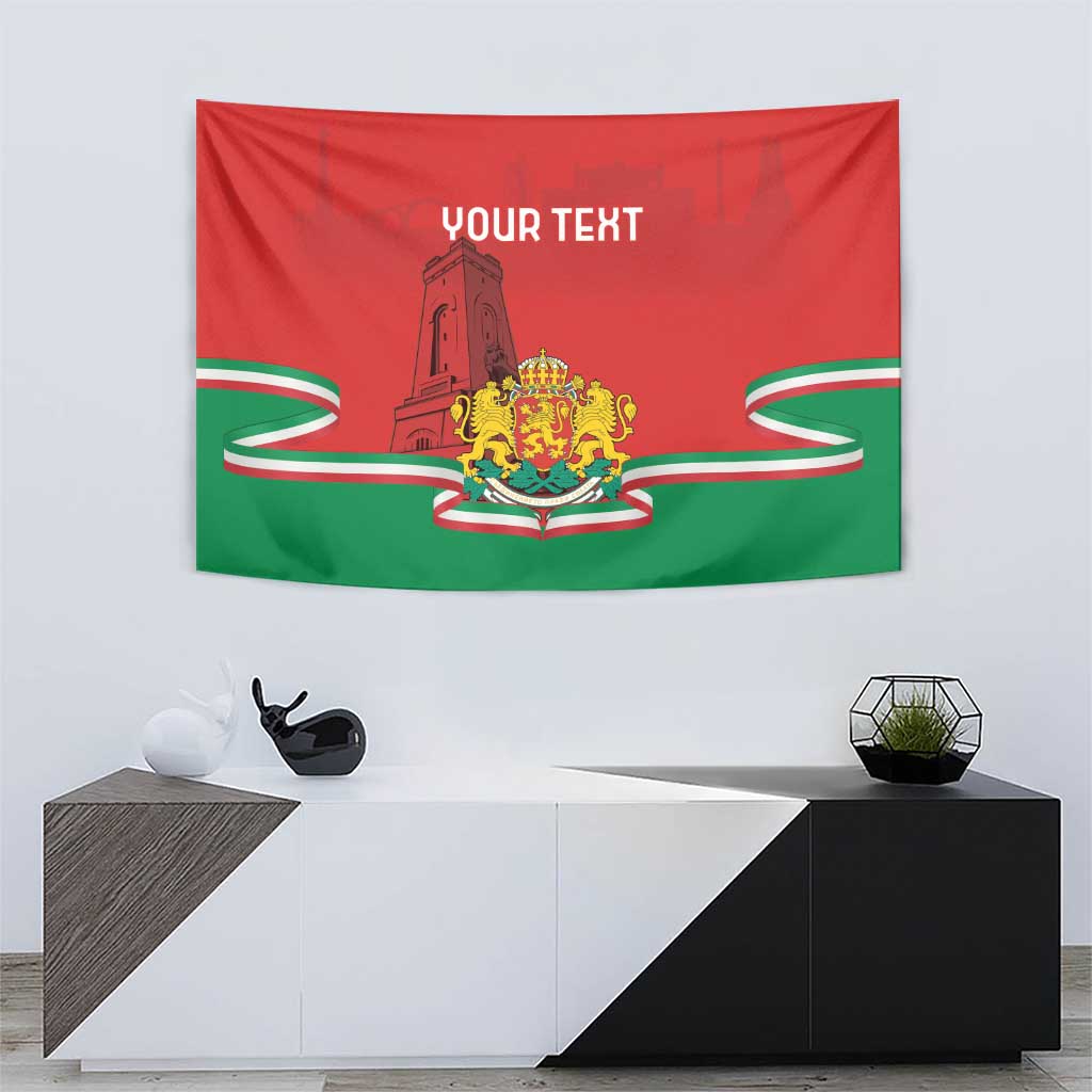 Personalized Bulgaria Liberation Day Tapestry Shipka Monument Unity Makes Strength - Wonder Print Shop