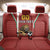 Custom Bulgaria Football Back Car Seat Cover The Lions Come Champions Red Version
