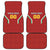 Custom Bulgaria Football Car Mats The Lions Come Champions Red Version