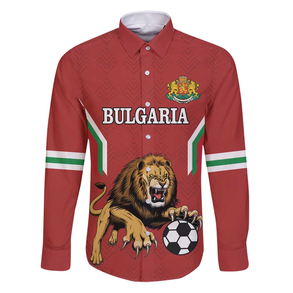 Custom Bulgaria Football Family Matching Puletasi and Hawaiian Shirt The Lions Come Champions Red Version