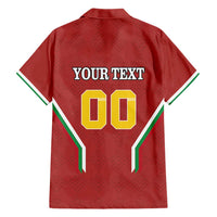 Custom Bulgaria Football Hawaiian Shirt The Lions Come Champions Red Version