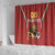 Custom Bulgaria Football Shower Curtain The Lions Come Champions Red Version - Wonder Print Shop