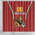Custom Bulgaria Football Shower Curtain The Lions Come Champions Red Version - Wonder Print Shop