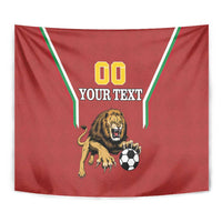 Custom Bulgaria Football Tapestry The Lions Come Champions Red Version - Wonder Print Shop