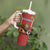 Custom Bulgaria Football Tumbler With Handle The Lions Come Champions Red Version - Wonder Print Shop