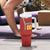 Custom Bulgaria Football Tumbler With Handle The Lions Come Champions Red Version - Wonder Print Shop