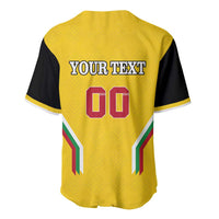 Custom Bulgaria Football Baseball Jersey The Lions Come Champions Yellow Version