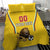 Custom Bulgaria Football Bedding Set The Lions Come Champions Yellow Version