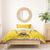 Custom Bulgaria Football Bedding Set The Lions Come Champions Yellow Version