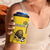Custom Bulgaria Football 4 in 1 Can Cooler Tumbler The Lions Come Champions Yellow Version