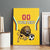 Custom Bulgaria Football Canvas Wall Art The Lions Come Champions Yellow Version
