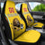 Custom Bulgaria Football Car Seat Cover The Lions Come Champions Yellow Version