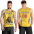 Custom Bulgaria Football Men Tank Top The Lions Come Champions Yellow Version
