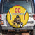 Custom Bulgaria Football Spare Tire Cover The Lions Come Champions Yellow Version - Wonder Print Shop