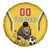 Custom Bulgaria Football Spare Tire Cover The Lions Come Champions Yellow Version - Wonder Print Shop