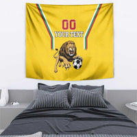 Custom Bulgaria Football Tapestry The Lions Come Champions Yellow Version - Wonder Print Shop