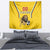 Custom Bulgaria Football Tapestry The Lions Come Champions Yellow Version - Wonder Print Shop