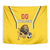 Custom Bulgaria Football Tapestry The Lions Come Champions Yellow Version - Wonder Print Shop