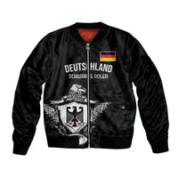 Custom Germany Rugby Bomber Jacket Black Eagles Special Style