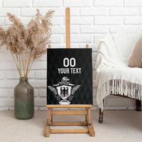 Custom Germany Rugby Canvas Wall Art Black Eagles Special Style