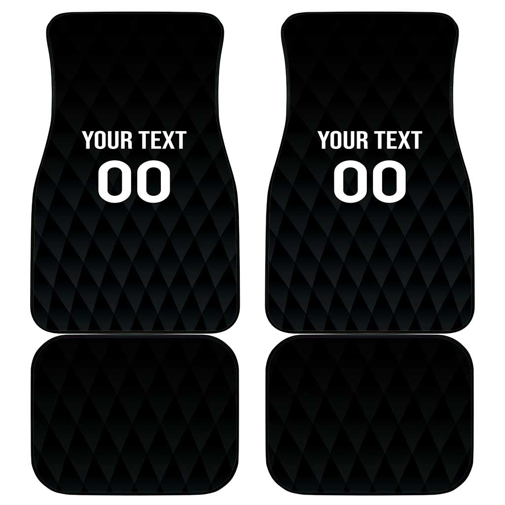 Custom Germany Rugby Car Mats Black Eagles Special Style