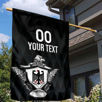Custom Germany Rugby Garden Flag Black Eagles Special Style