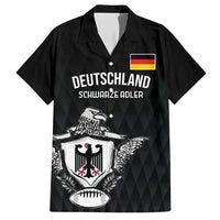 Custom Germany Rugby Hawaiian Shirt Black Eagles Special Style