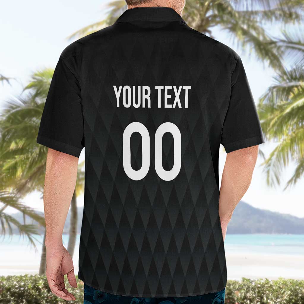 Custom Germany Rugby Hawaiian Shirt Black Eagles Special Style