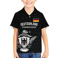 Custom Germany Rugby Hawaiian Shirt Black Eagles Special Style