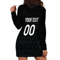 Custom Germany Rugby Hoodie Dress Black Eagles Special Style